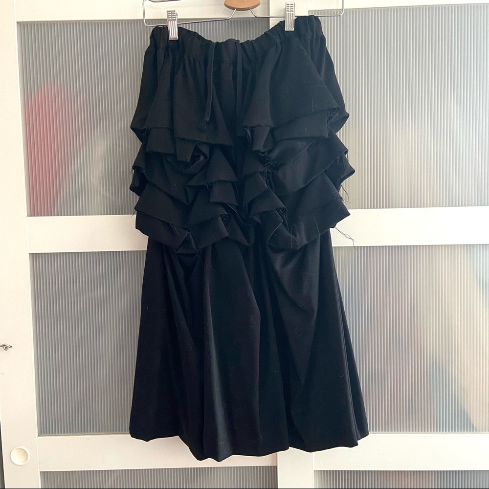 Comme Des garcons ruffle skirt